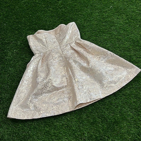 NWT Forever 21 Strapless Dress - Champagne - Picture 4 of 6